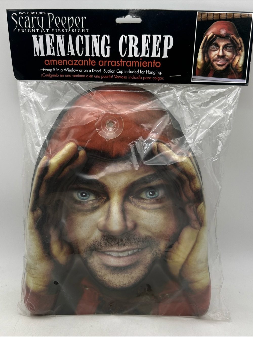 Scary Peeper Menacing Creep Attachment With Suction Cup By Forum Novelties Prank